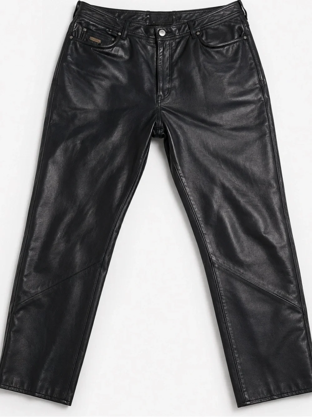 Harley-Davidson genuine black leather plus-size motorcycle/biker pants 🖤